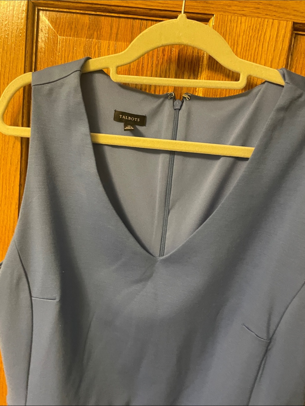 Talbots Blue Dress - Picture 4 of 4